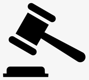 Auction Judge Rule Hammer Court Svg Png Icon Free Download - Judge Hammer Icon Transparent, Png Download, Transparent PNG