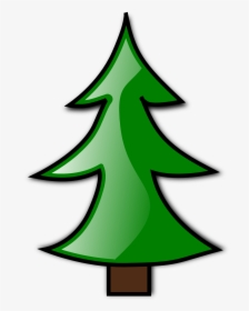 Clipart Of A Conifer - Christmas Tree White Logo, HD Png Download, Transparent PNG
