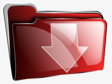 Red Music Folder Icon, HD Png Download, Transparent PNG