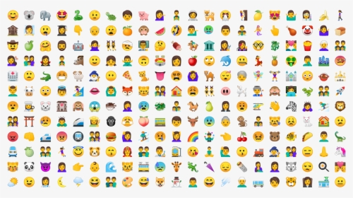 All Android Emojis, HD Png Download, Transparent PNG