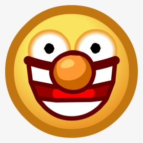 Shocking Emoji Png - Club Penguin Smile Face, Transparent Png, Transparent PNG