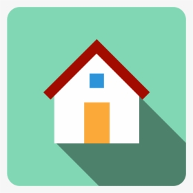 Flat Icon Tutorial - Home Icon Flat Design, HD Png Download, Transparent PNG