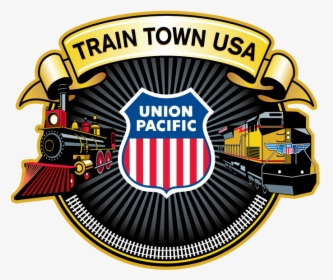 Union Pacific Building America Logo - Train Union Pacific Logo, HD Png Download, Transparent PNG