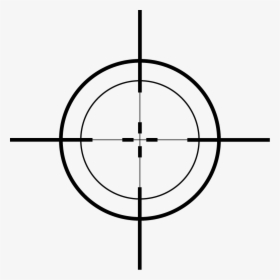 Sniper Target Png - Cross Hairs Transparent, Png Download, Transparent PNG