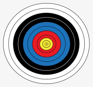 Archery Target Png, Transparent Png, Transparent PNG