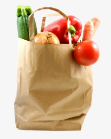 Food Bag Png Stock Photo - Shopping Bag Food Paper, Transparent Png, Transparent PNG