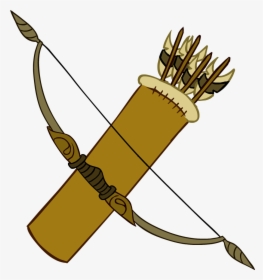 Arrow Bow Png Transparent Image - Bow And Arrows Png, Png Download, Transparent PNG