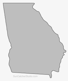 Map Outline, State Outline, Georgia Usa, Georgia Homes, - Georgia State Map Shape, HD Png Download, Transparent PNG