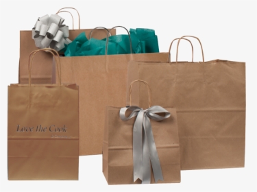 Brown Shopping Bags Png, Transparent Png, Transparent PNG