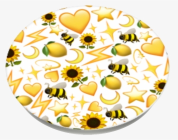 Yellow Popsocket Emoji, HD Png Download, Transparent PNG