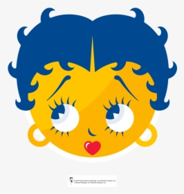 Pepsi Transparent Emoji - Betty Boop Emoji, HD Png Download, Transparent PNG
