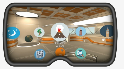 Student View From Within The Vr Headset - Vr Headset Education, HD Png Download, Transparent PNG