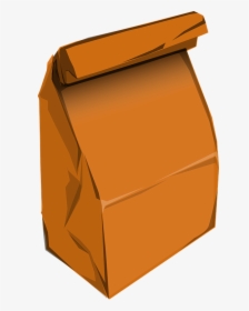 Paperbag, Paper Bag, Bag, Package, Brown, Store - Cartoon Brown Paper Bag, HD Png Download, Transparent PNG