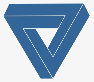 Blå Trekant Logo, HD Png Download, Transparent PNG