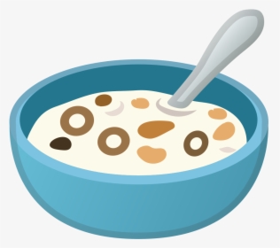 Breakfast Art,cuisine,baby Food,rice Cereal,dairy - Bowl Of Cereal Png, Transparent Png, Transparent PNG