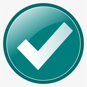 Checkmark, Tick, Check, Yes, Mark, Choice, Teal, Vote - Transparent Background Green Tick, HD Png Download, Transparent PNG