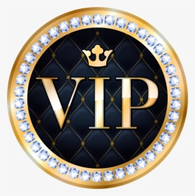 Vector Flash Vip Diamond Png Free Photo Clipart - Gold Vip Logo Png, Transparent Png, Transparent PNG