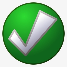 Tick, Button, Yes, Correct, Check, Green, Ok, Vote - Valid Clipart, HD Png Download, Transparent PNG