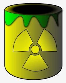 Transparent Radioactive Sign Png - Toxic Waste Clip Art, Png Download, Transparent PNG
