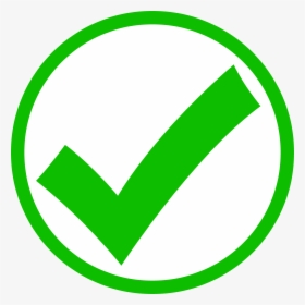 Green Check Mark In Circle Download Png Clipart - Submit Button Icon Png, Transparent Png, Transparent PNG