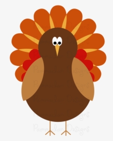 Turkey Meat Thanksgiving Clip Art - Cute Clip Art Turkey, HD Png Download, Transparent PNG
