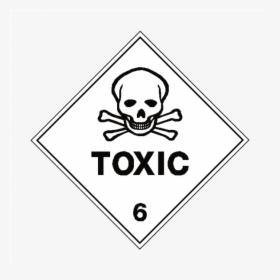 Transparent Toxic Sign Png - Toxic 6 Sign Meaning, Png Download, Transparent PNG