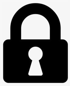 Security Lock On Check , Transparent Cartoons - Check Security Lock, HD Png Download, Transparent PNG