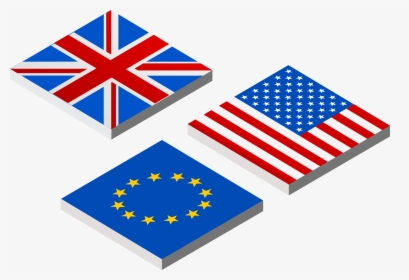 United Kingdom Flag Of The United States European Union - United States And United Kingdom Flag, HD Png Download, Transparent PNG