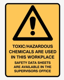 Brady Warning Signs - Toxic And Flammable Sign, HD Png Download, Transparent PNG