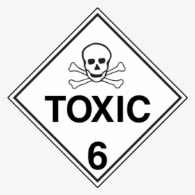 Schedule Waste Label Toxic, HD Png Download, Transparent PNG