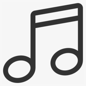 Music Line Icon Png , Png Download - Music Icon Line, Transparent Png, Transparent PNG