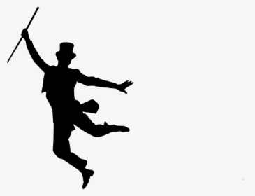 Silhouette, Dance, Silhouette Dancer, Ballet Dancer - Fred Astaire Silhouette, HD Png Download, Transparent PNG