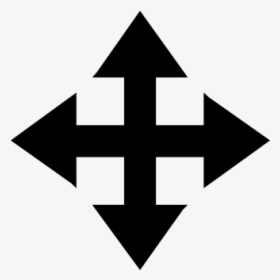 Free All Direction Arrows Icon Png Vector - All Direction Arrow Png, Transparent Png, Transparent PNG