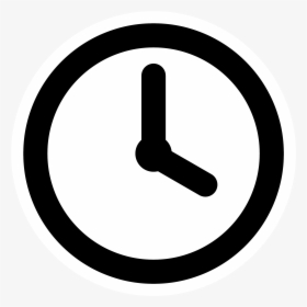 Clipart Mono Tool Timer - 2 Number In Circle, HD Png Download, Transparent PNG