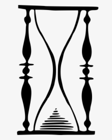 Hourglass Silhouette, HD Png Download, Transparent PNG