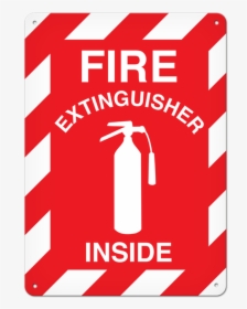 Fire Extinguisher Inside Sign, HD Png Download, Transparent PNG