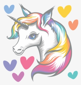 Transparent Lularoe Unicorn Png - Cartoon Unicorn Drawing Steps, Png Download, Transparent PNG