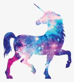 Transparent Unicorn Clipart - Unicorn Galaxy, HD Png Download, Transparent PNG