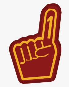 Graphic Download Image Emoticons Glove Ror Monster - Number One Glove Png, Transparent Png, Transparent PNG