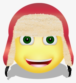 Graphic, Smiley, Winter, Winter Smiley, Winter Hat - Smiley, HD Png Download, Transparent PNG