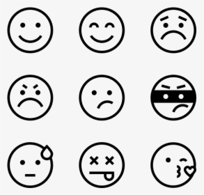 Emoji Icon Collection - Icon Emoji, HD Png Download, Transparent PNG