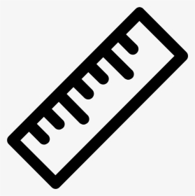 Png Ruler Black And White - Ruler Png Icon, Transparent Png, Transparent PNG