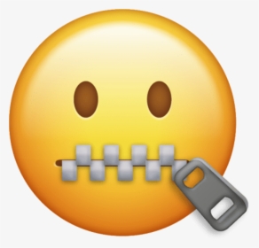 Emoji Images In Collection - Zipper Mouth Emoji Png, Transparent Png, Transparent PNG