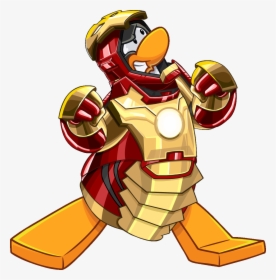 Iron Man Clipart Disney Xd - Club Penguin Los Vengadores, HD Png Download, Transparent PNG