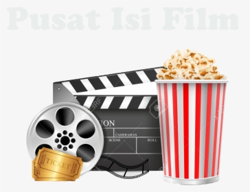 Clip Art Movie Ticket Popcorn, HD Png Download, Transparent PNG