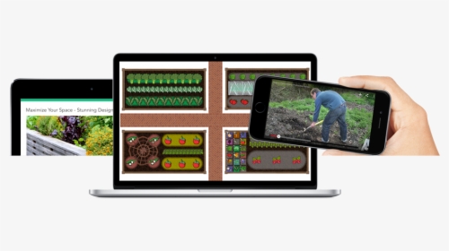 Garden Planning Apps For Desktop And Mobile Devices - Vegetable Garden Planner App, HD Png Download, Transparent PNG