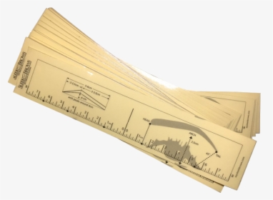 Clear Eyebrow Ruler - Wood, HD Png Download, Transparent PNG