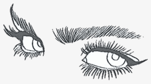 Eye Drawing Tumblr Aesthetic , Png Download - Aesthetic Transparent Background, Png Download, Transparent PNG