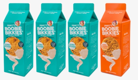 Coconut Orange Quad Pack - Boobie Bikkies, HD Png Download, Transparent PNG