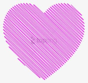 Transparent Scribble Png - Transparent Scribble Heart Png, Png Download, Transparent PNG